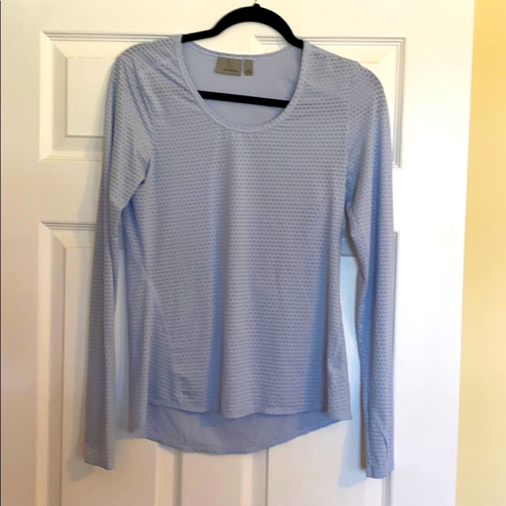 Light blue/purple Athleta top